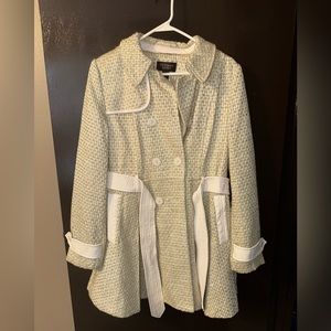 Gold/Cream pea coat